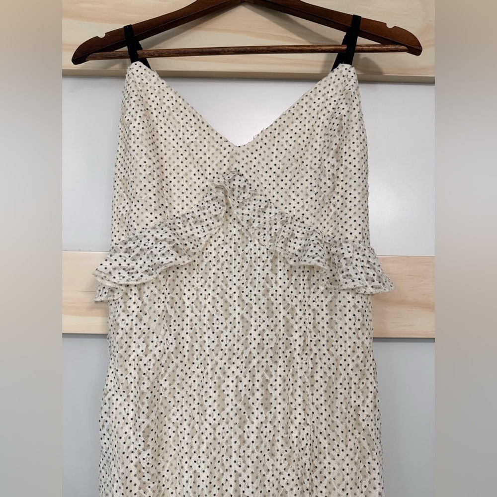 ✨ Steve Madden Gracie Ruffle A-Line Maxi Dress – Size 4 - Picture 4 of 10